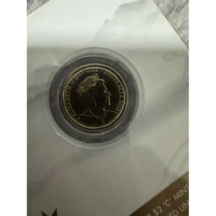 2023 $2 Vietnam War C - Mintmark coloured uncirculated coin 