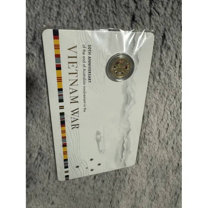 2023 $2 Vietnam War C - Mintmark coloured uncirculated coin 