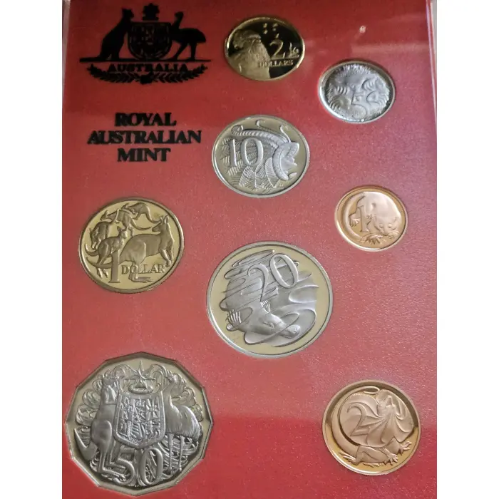 1990 Australian International Coin Fair Proof Set 