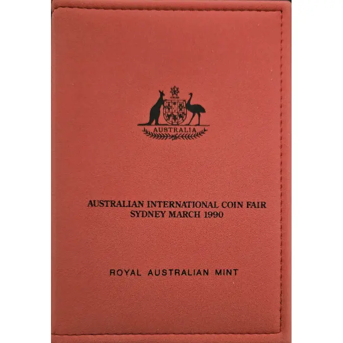 1990 Australian International Coin Fair Proof Set 