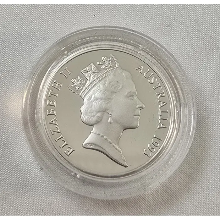 1993 $1 Landcare Silver Proof Coin Fair Release