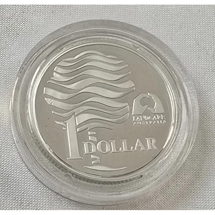 1993 $1 Landcare Silver Proof Coin Fair Release