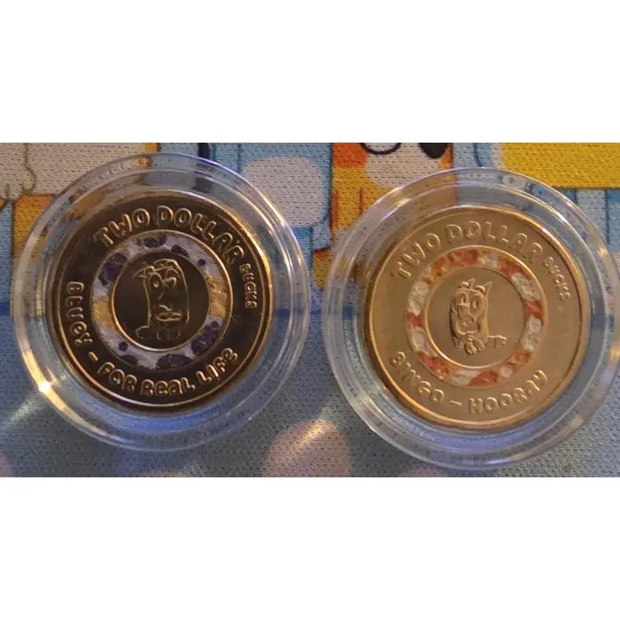 2026 Bluey and Bingo $2 Coin Till Set