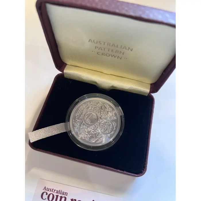 2024 ACR Swan Pattern Crown Silver Uncirculated Coin #0995/1500 COA