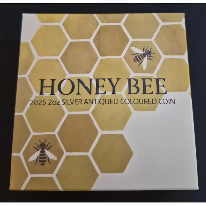 2025 Honey Bee 🐝  Antique Silver