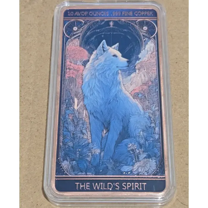 The Voices of Nature- The Wilds Spirit 10oz copper bar