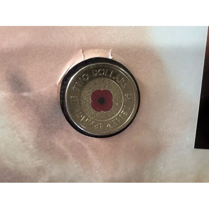 2012  C mint Red Poppy $2 PNC - Collectors Dream! 