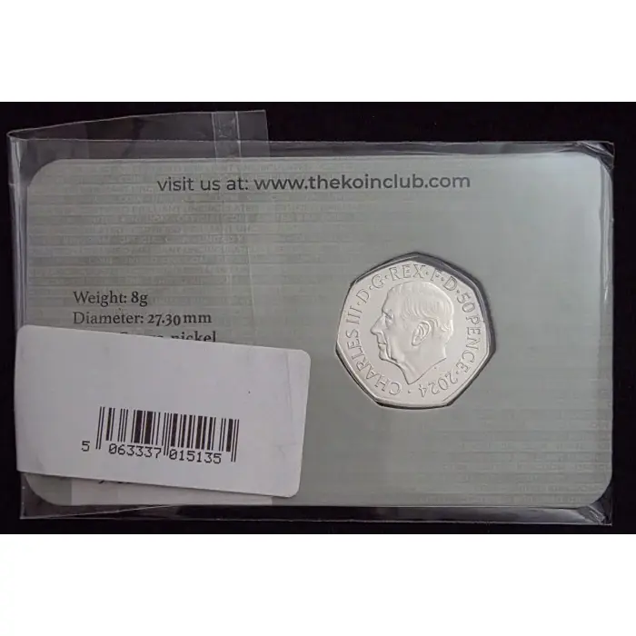 🌊🧜‍♀️ 2024 United Kingdom 50p – The Black Lake | The Koin Club Iss