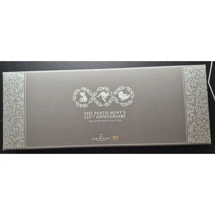 2024 Perth Mint Anniversary Typeset Collection 
