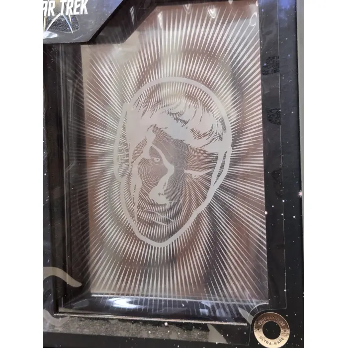 Agoro 2026 Star Trek Spock collectible silver foil