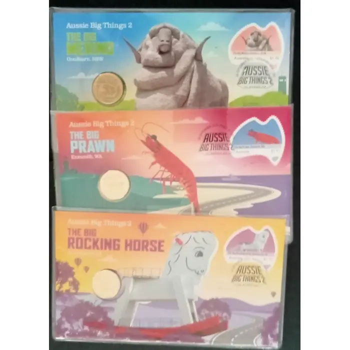 Aussie Big Things 2025 10 pack PNC'S with Coloured Strawberry 