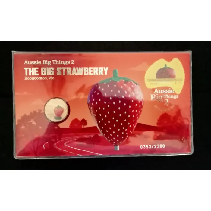 Aussie Big Things 2025 10 pack PNC'S with Coloured Strawberry 