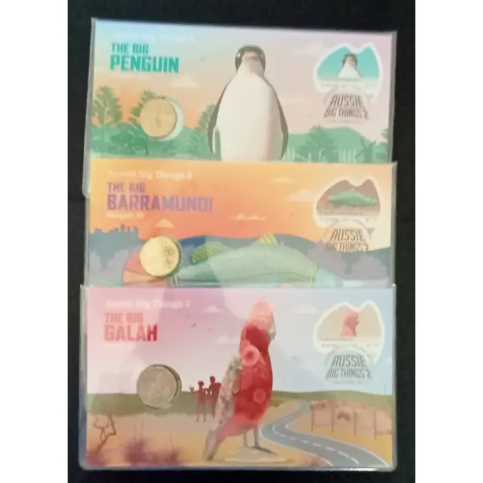 Aussie Big Things 2025 10 pack PNC'S with Coloured Strawberry 
