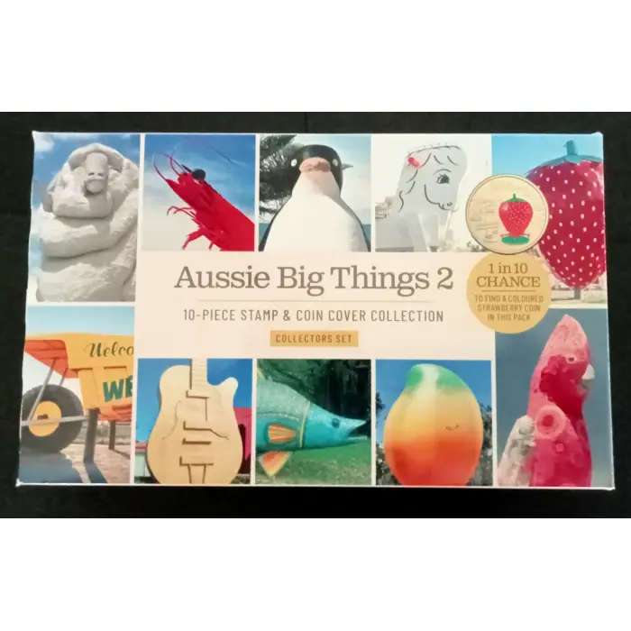 Aussie Big Things 2025 10 pack PNC'S with Coloured Strawberry 