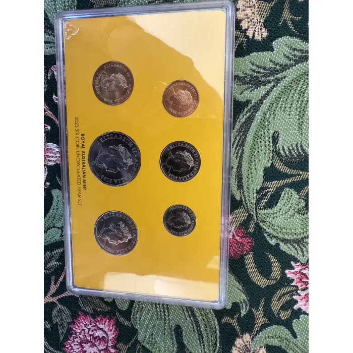 2023 Six Coin Uncirculated Mint Set - 100yrs Vegemite 