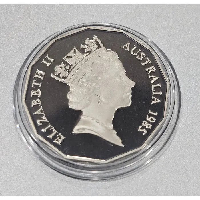 1985 Australian 50 Cent Proof Coin – Ex Proof Set
