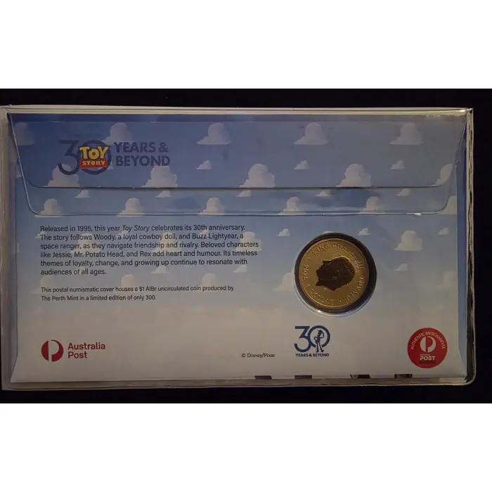 🤠🎬 **2025 $1 Toy Story “30 Years & Beyond” Limited Edition PNC – No.