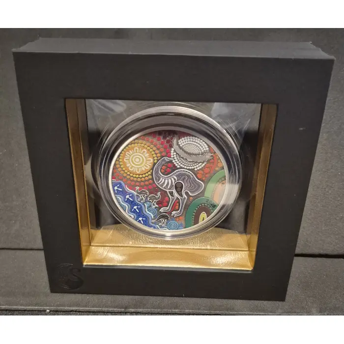 2025 Emu Utingat 2oz Antiqued Silver 