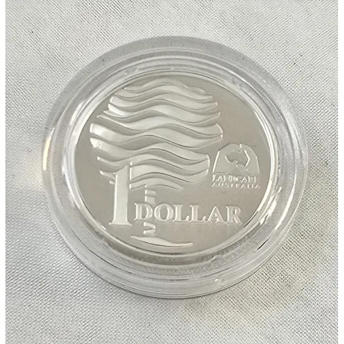 1993 Landcare $1  Proof Coin - Sterling Silver - Royal Australian Mint