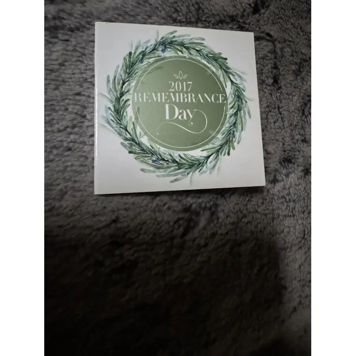 2017 $2 C - Mintmark coloured uncirculated Rosemary coin 
