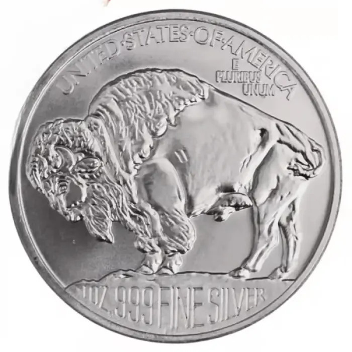 American Buffalo 1oz Silver Bullion Round (.999 Fine) – SilverTowne Mint