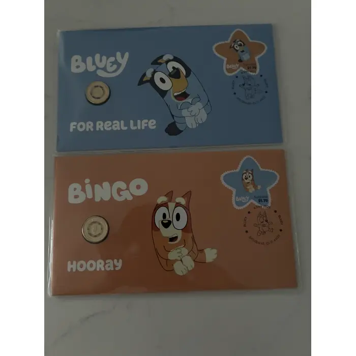 2026 Bluey & Bingo $2 PNC set