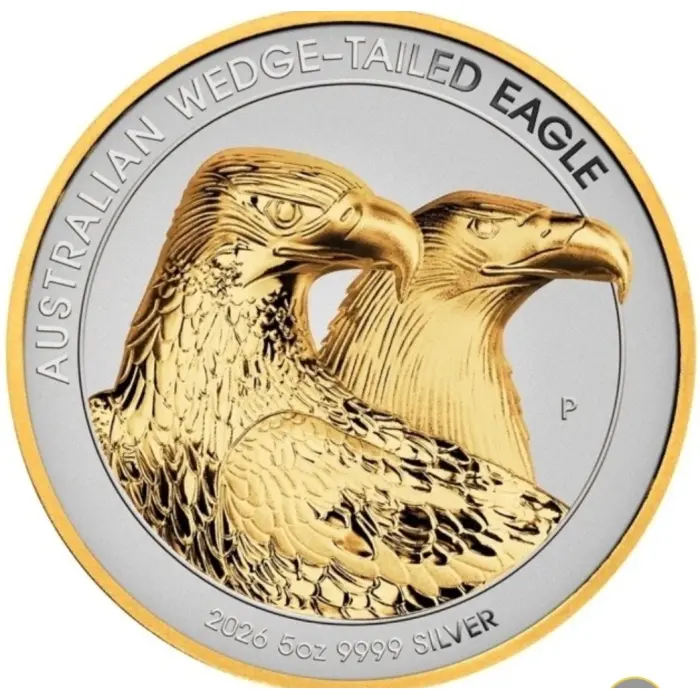 2026 Perth Mint Wedge-Tailed Eagle Silver Coin – Stunning Collector's Piece