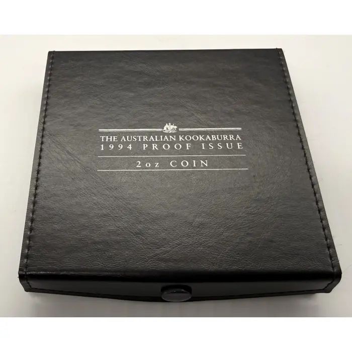 1994 Perth Mint 2oz silver Proof Issue King George V privy mark