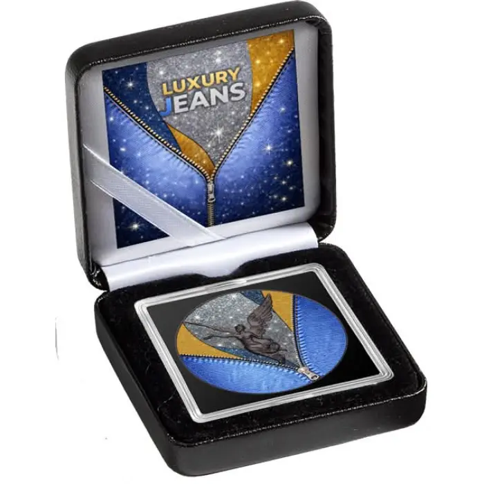 100 Minted Worlwide 2024 Diamond Dust 1 Oz Silver Libertad Luxury Jeans 