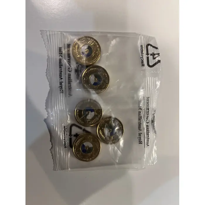 2020 $2 75th Anniversary of the End of WWII Coin Bag – 5 Uncirculated Coins – Ro