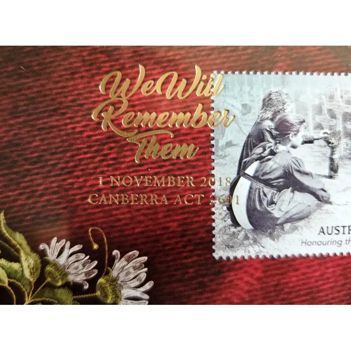 🔥 2018 $2 C Mintmark Red Poppy Armistice Limited Edition Impressions PNC 1111