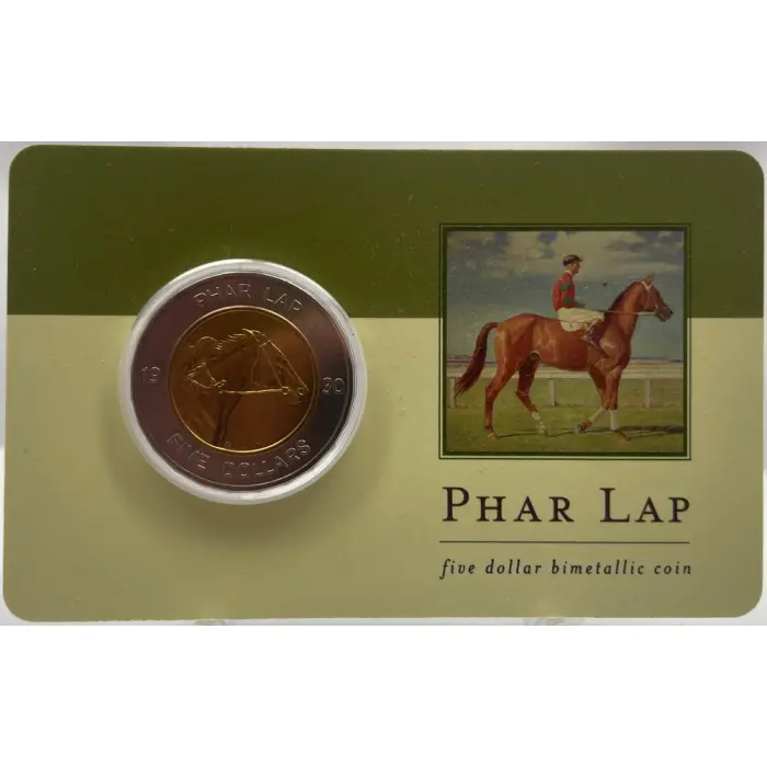 2008 International Year of Planet Earth - 2 Coin Set & Phar Lap Bi-Metal Coin 
