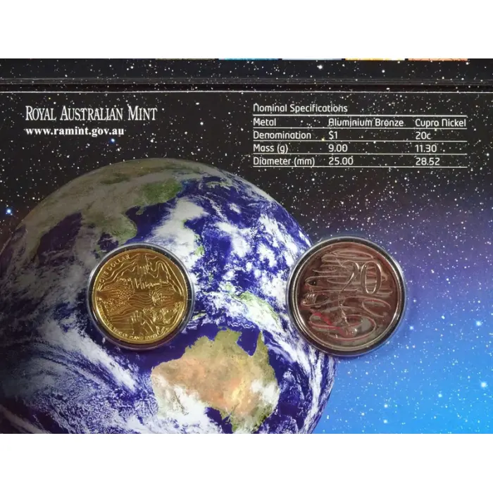 2008 International Year of Planet Earth - 2 Coin Uncirculated Set