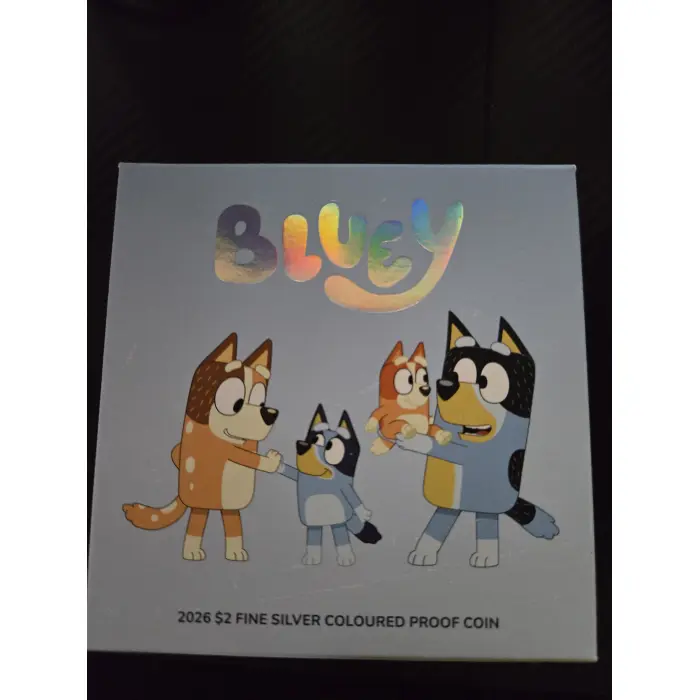 2026 Bluey Proof Coins 