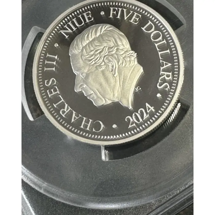 2024 PR70 Top Pops Fact Fiction Platypus + Drop Bear Niue 2oz Silver Proof Coins