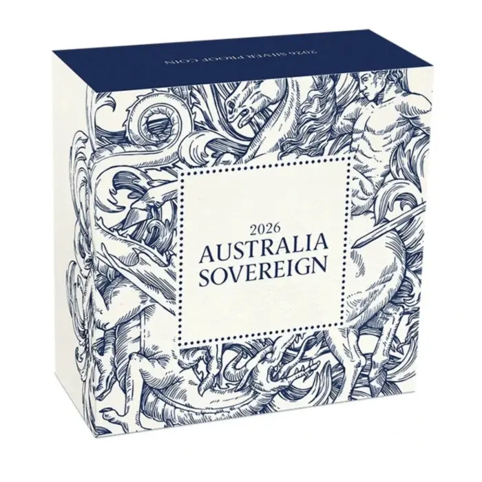 2026 Australia Sovereign Perth Mint Silver Proof Coin