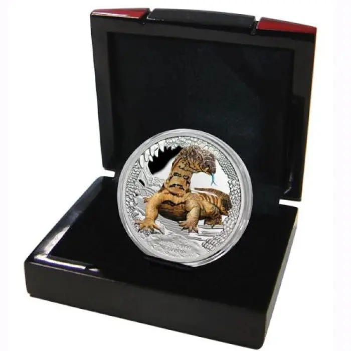 2016 1oz Silver Goanna - Mintage: 5,000