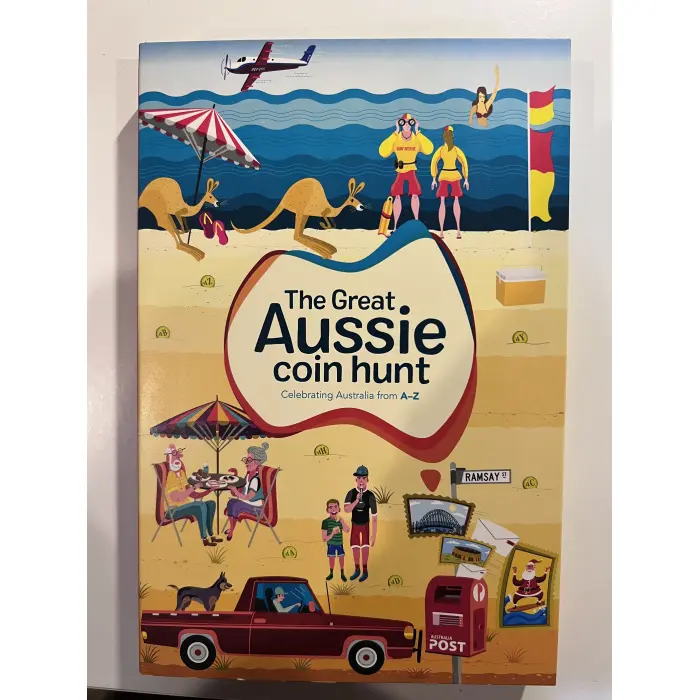 2019 $1 Great Aussie Coin Hunt A–Z Full Set in Official Folder – 26 Uncirculated