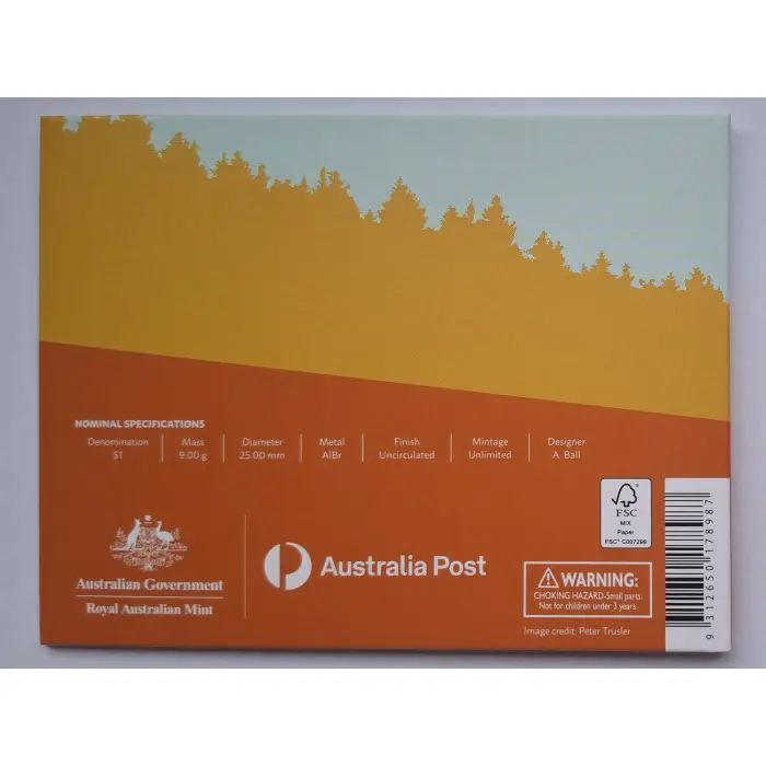 2022 $1 Australian Dinosaurs UNC Four-Coin Set 