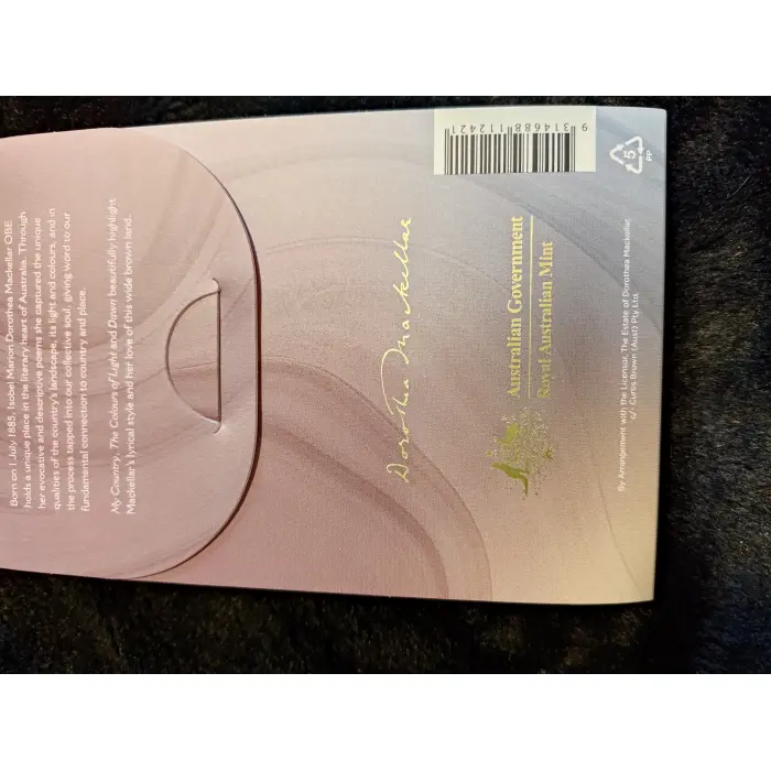 2025 Dorothea Mackellar 50c 3 coin collection 