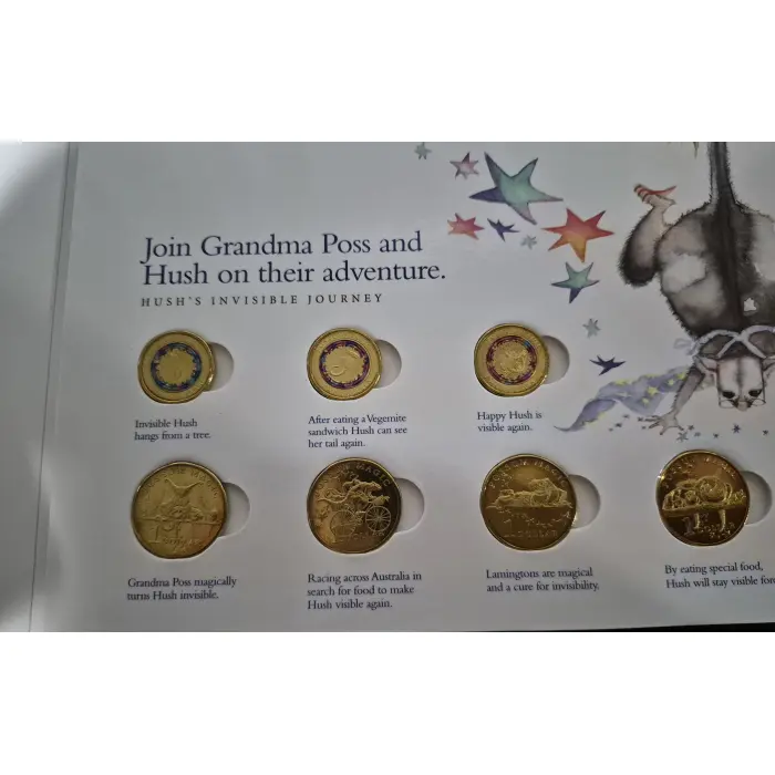 2017 Possum Magic coin collection 