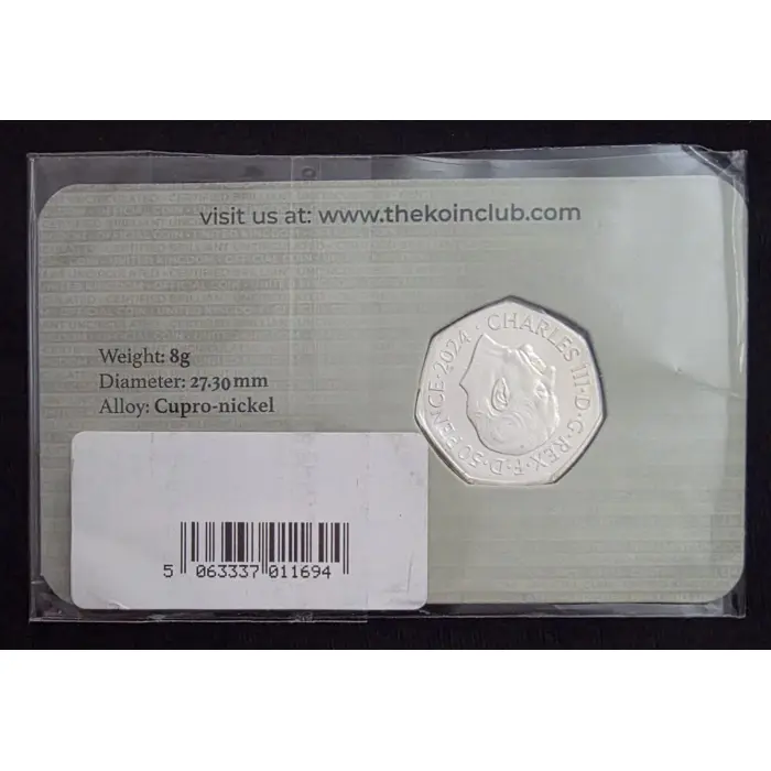 🌊🧜‍♀️ 2024 United Kingdom 50p – The Winged Keys | The Koin Club Is