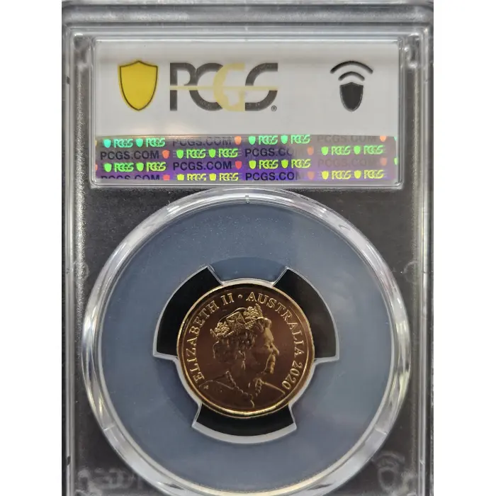 2020 End of WWII Coloured C Mint PCGS MS67 