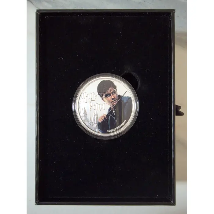 Harry Potter 1oz Silver Coloured Collectible Coin – Limited Mintage (0661/2000