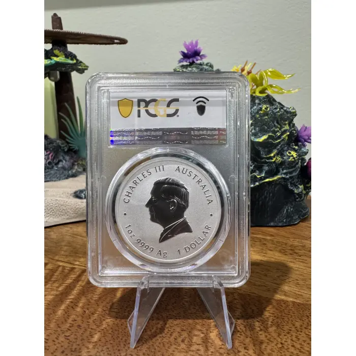 TOP POP MS70 2025 Perth ANDA P MINTMARK LUNAR SNAKE