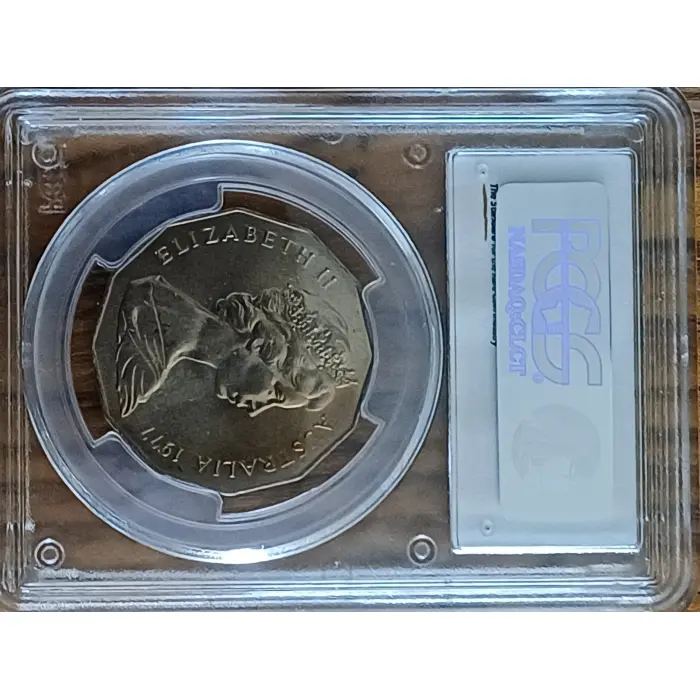 1977  Australia Jubilee 50c
