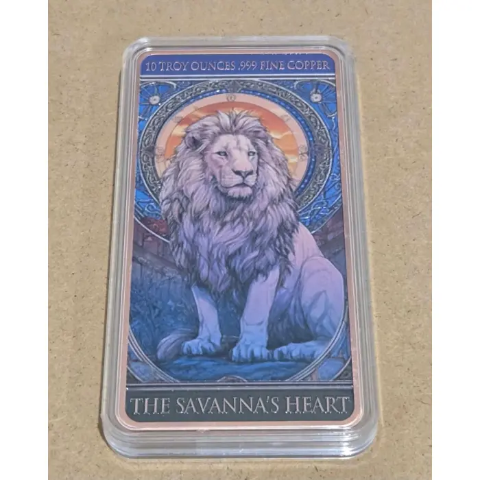 The Voices of Nature- The Savanna's Heart 10oz copper bar 