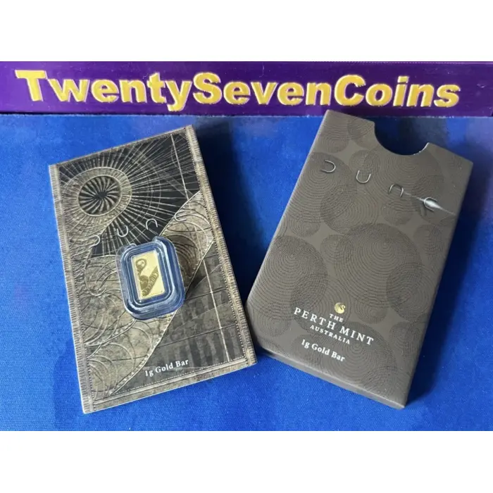 🏜️’DUNE’ 1g Gold Minted Bar. Perth Mint🏜️