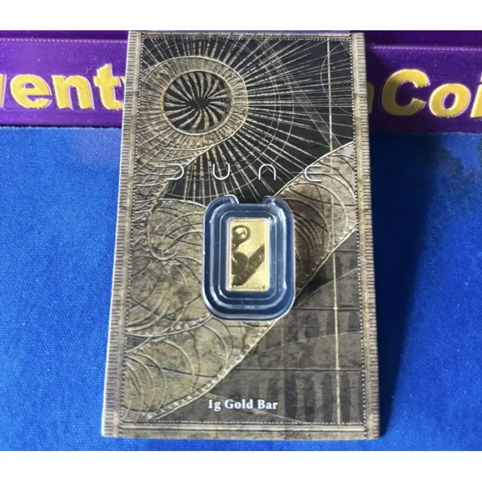 🏜️’DUNE’ 1g Gold Minted Bar. Perth Mint🏜️