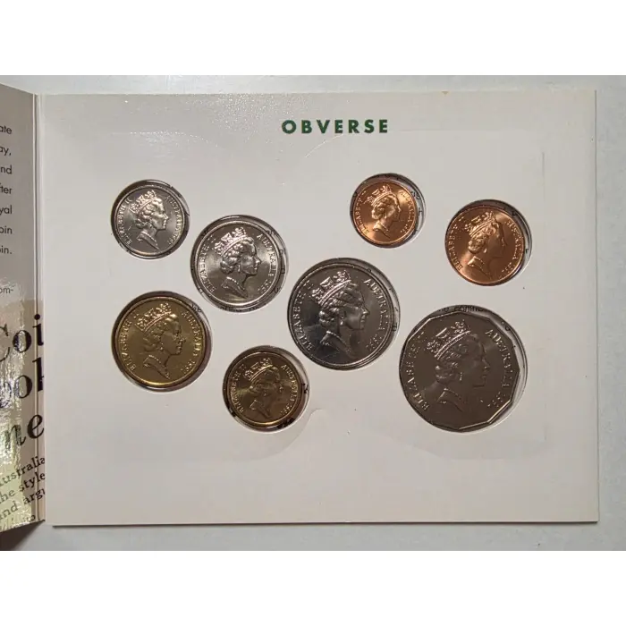 1991 Australia Uncirculated Coin Set – 25 Years of Decimal Currency